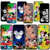 Для Samsung Galaxy S24 S23 iPhone 16 15 14 Plus X Xiaomi Redmi Note 13 12 11 Pro Max 8 XR Huawei OPPO чехол для телефона комиксы Микки Лав Минни Маус чехол