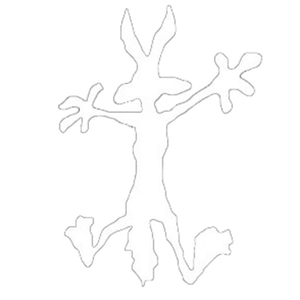 Наклейки Автомобильные аксессуары Автомобильные наклейки на окна Авто наклейка Койот Наклейки на автомобиль Волк Наклейки на автомобиль