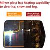Left Driver Side Heated Mirror Glass Replacement For 2011 2012 2013 2014 Ford F150 - For Ford F150 Side Mirror Glass With Rear Holder - Replace