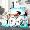 Argentina World Champions Celebration Blanket Soft Warm Cozy Suitable for Chair Couch Bed All-Season Use Playful Design Gifts For Family Or Friends