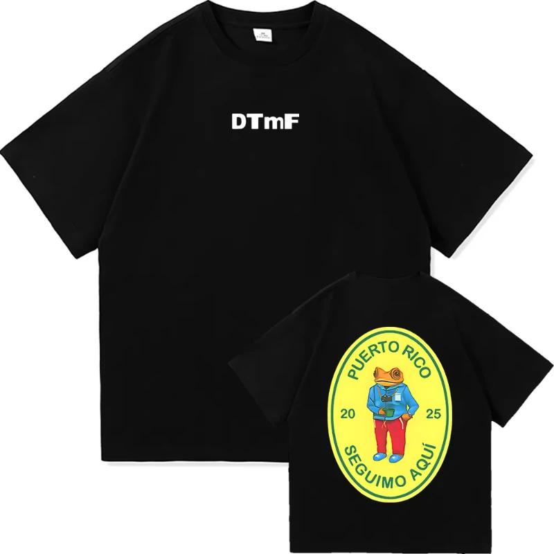 DTMF Debí Tirar Más Fotos Bad Bunny T Shirt Fashion Women Retro Funny Frog Tshirt Unisex DeBÍ TiRAR MáS FOToS Tees Shirts