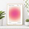 Абстрактная градиентная аура настенное искусство постер Божественная духовная картина на холсте Скандинавская галерея Печать Эстетическая картина Декор гостиной
