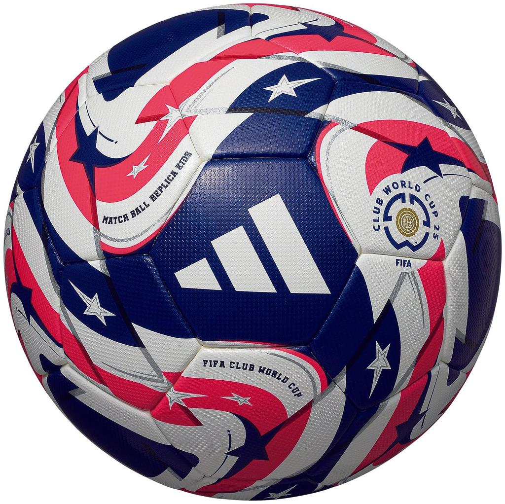 Adidas Soccer Size Certified for Elementary FIFA 25 Mundial de ADF410 Ball, 4, Schools, Clubes, Kids, White,