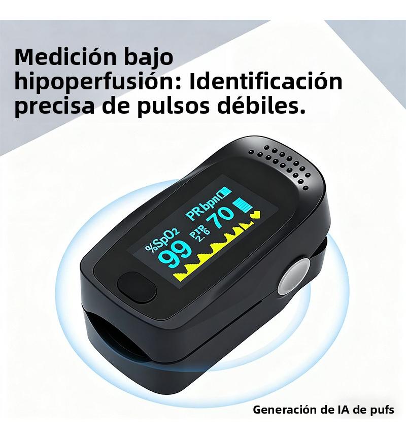Home-Use Finger Pulse Oximeter - Hospital Model Blood Oxygen Saturation Detector