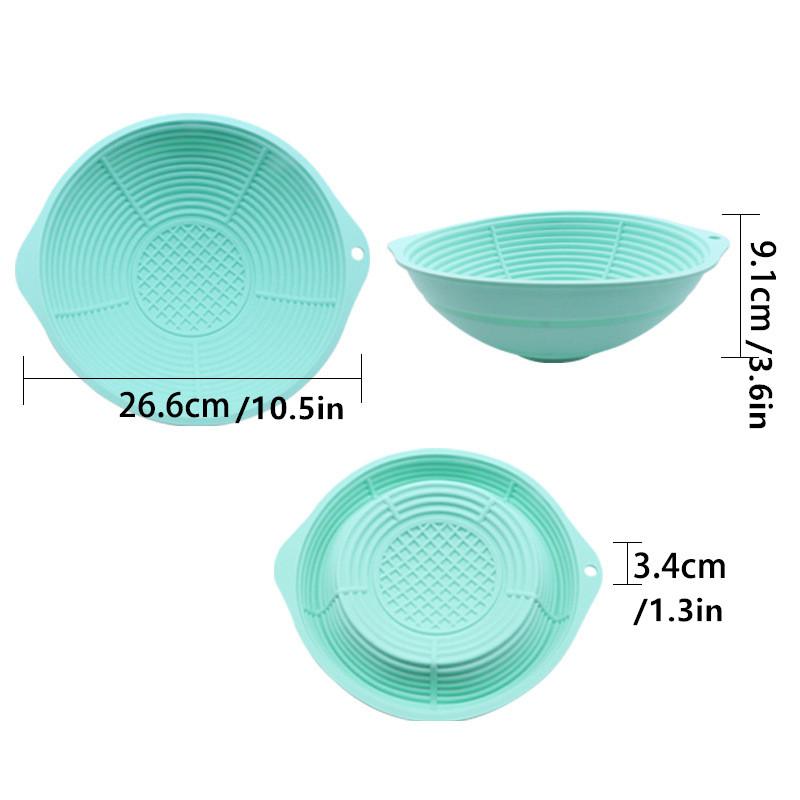 Портативная миска для ледяной ванны для лица для умывания, погружения лица, складной умывальник для ледяных процедур для лица, инструмент для ухода за кожей лица для дома, путешествий