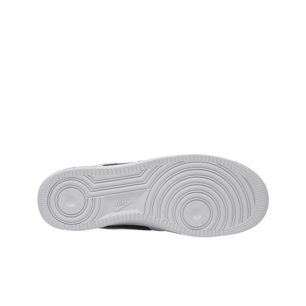 Nike Air Force 1 07 Premium Silver Chain - Белые мужские кроссовки Черный металл-серебристый DA8571-100