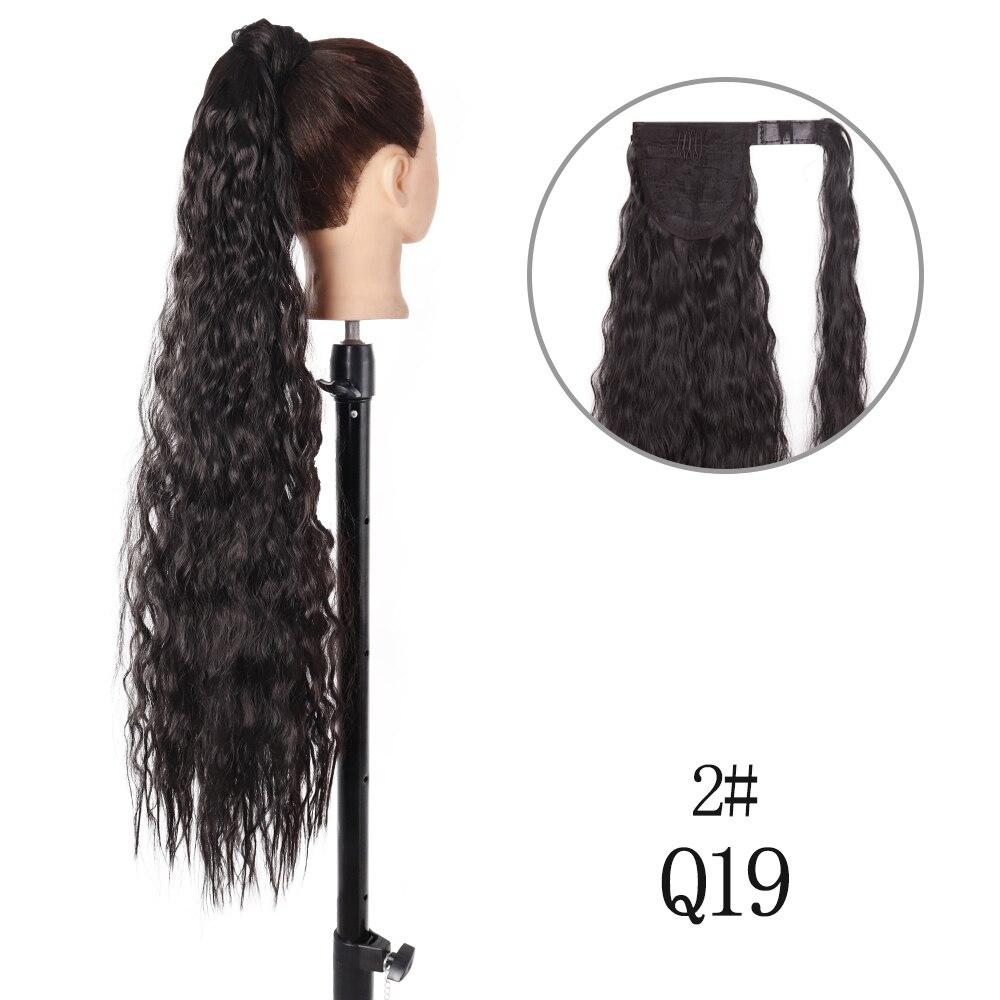MISSQUEEN 22 34 Inch Wavy Ponytail Hair Extension Synthetic Ponytail Extension Hair for Women Ponytail Hair Hairpiece