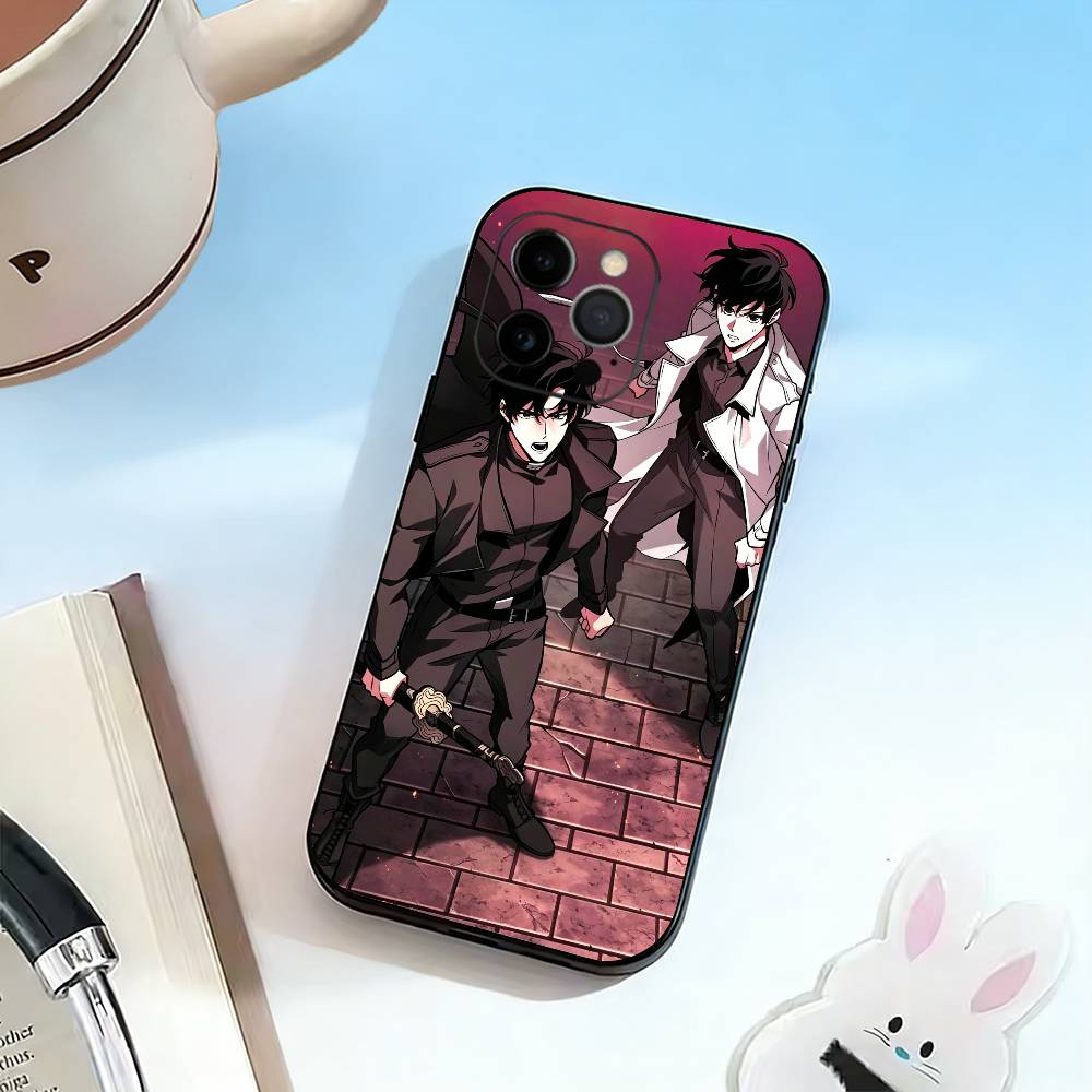 A-Аниме Исекай ORV Чехол для телефона Для iPhone 17,16,15,14,13,12,11 Plus,Pro Max,XS,Мягкий силиконовый Черный чехол