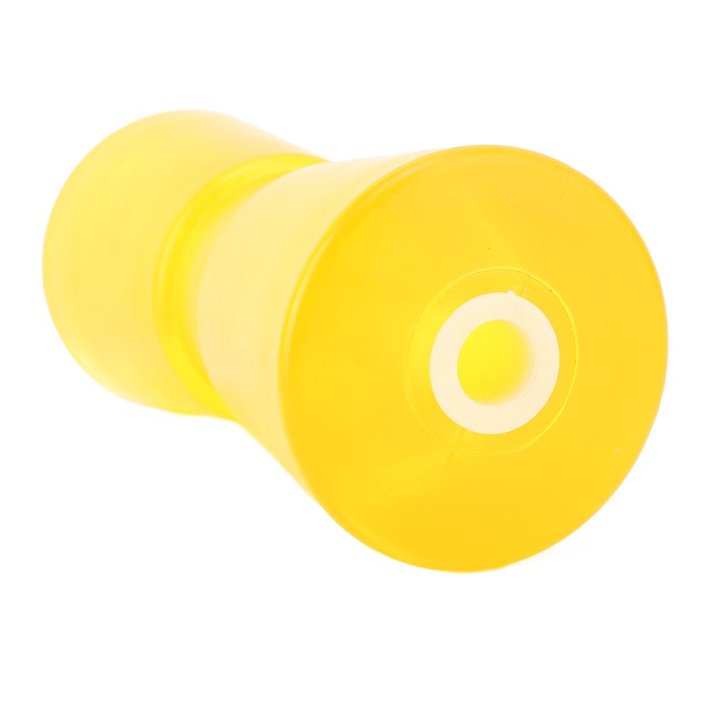 Trailer Roller 190x85x16mm   7.48x3.35x0.63in Yellow PVC Boat Bow Roller for Yacht Rubber Boat Inflatable Boat