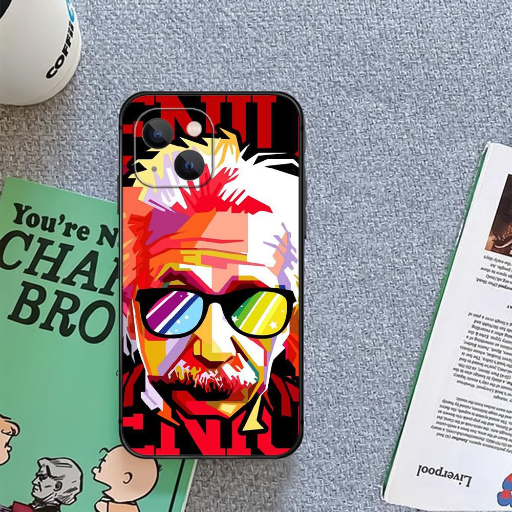 Чехол для телефона Einstein Genius Art, чехол для iPhone Xiaomi Mi Samsung Galaxy Redmi Note AS 11 12 13 14 15 22 23 24 5G Pro Plus Max Fe Ultra