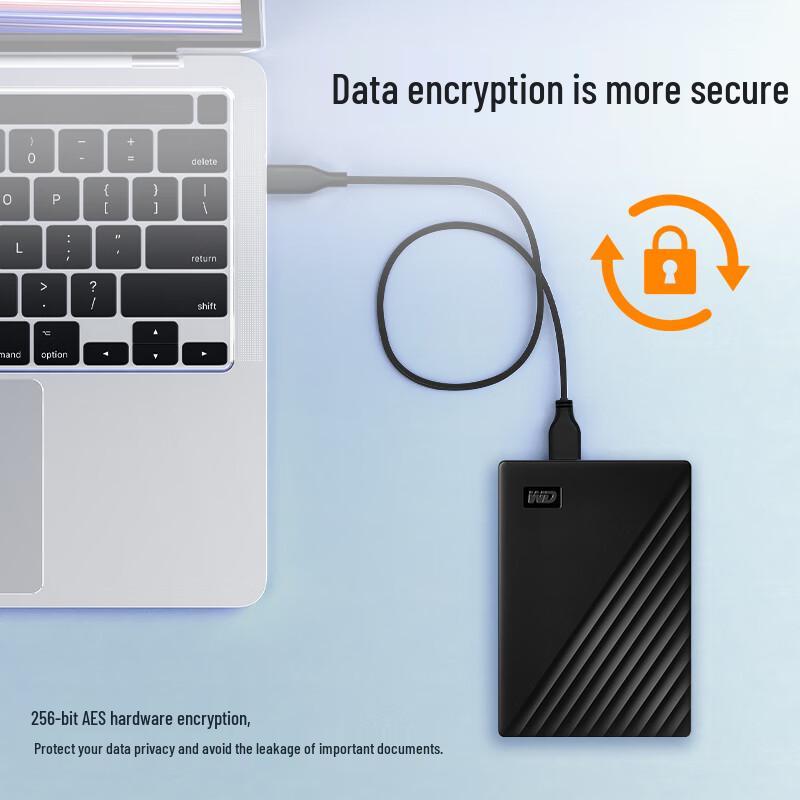 WD My Passport Portable External Hard Drive