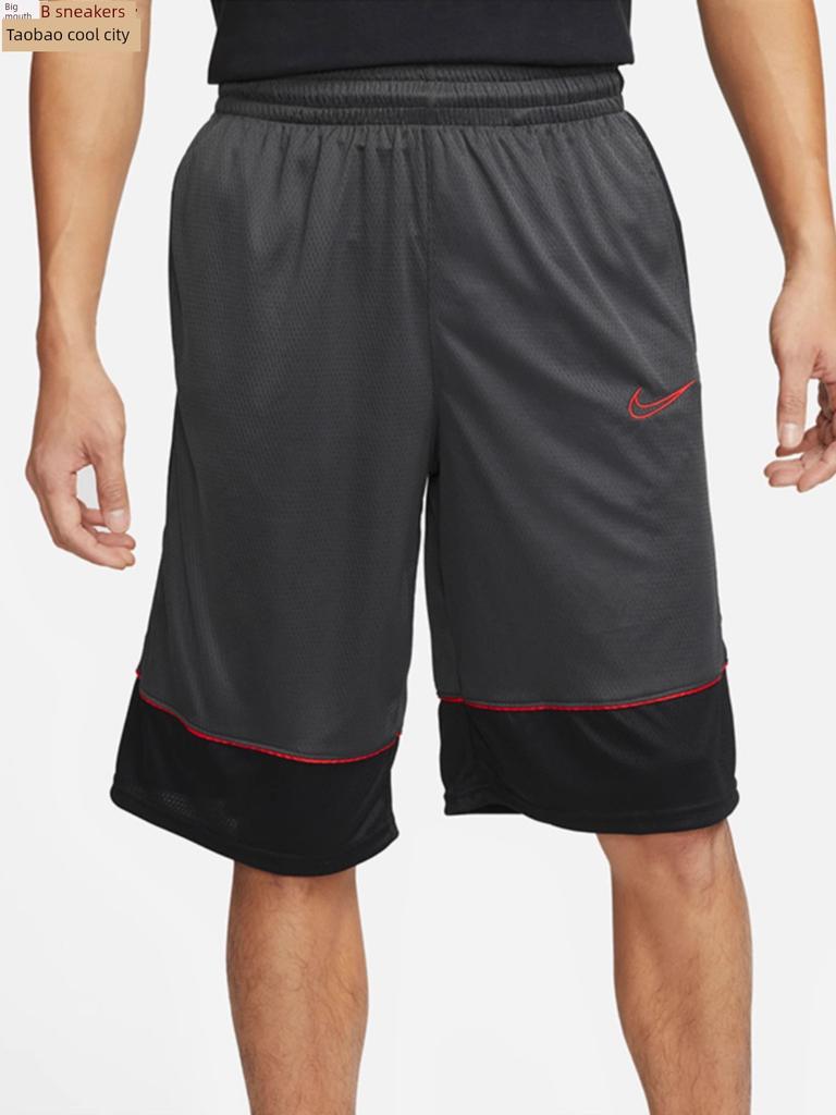 Nike Мужские дышащие спортивные шорты для баскетбола Nike Dri-Fit 11 дюймов, быстросохнущие Bv9453-011