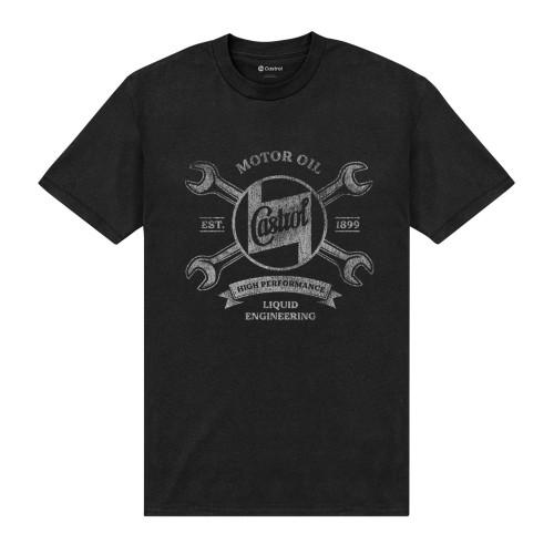 Castrol Unisex Adult Est 1899 T-Shirt