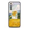 Чехол для телефона для Realme 12 11 10 9 8 5G 7 6 GT5 GT3 GT2 Pro Plus C21 C11 C25 C35 GT Neo 2 3 3T 5 Чехол Звездное небо искусство ван Гога