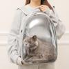 Pet Carrier Backpack Transparent Window Small Animal Puppy Cat Carrying Bag Breathable Outdoor Travel Backpack Pet Supplies