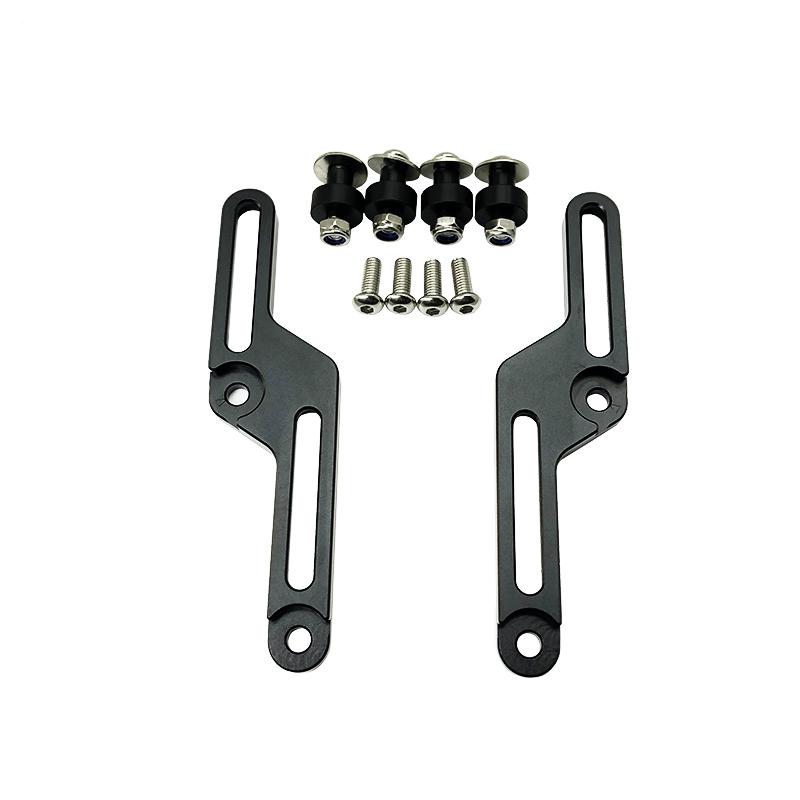 Для SUZUKI V STROM 650 DL 650 2017-2025 2020 2021 2022 V-STORM 650 DL650 Регулировка ветрового стекла Мотоциклетный кронштейн для ветрового стекла с ЧПУ