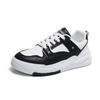 Black and White Women's Shoes Board Shoes Spring and Autumn New Platform White Shoes Ins Versatile Niche Women's White Shoes