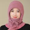 Windproof Knitted Balaclava Hat Ear Protection Pullover Hats Fashion Hooded Cap  All-match