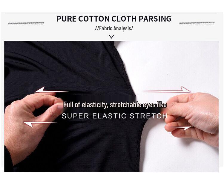 Мужская и женская ультратонкая быстросохнущая спортивная футболка с коротким рукавом из ледяного шелка - Дышащая, Влагоотводящая, Высокоэластичная для использования на открытом воздухе