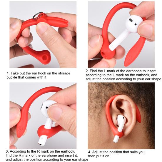 Крючок для наушников Практичное качество изготовления ТПУ