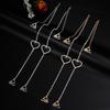 2Pcs Slip Resistant Bra Straps Lingerie Accessories Crystal Shoulder Belts Shoulder Straps  Women