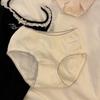 Plus Size Women's Antibacterial Pure Cotton Mid Waist New Comfortable Hip Lift Breathable Cotton Cute Underwear
