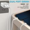 Для iPhone 16 Быстрая зарядка, 20 Вт Двойной порт USB C Зарядное устройство с кабелем USB C для быстрой зарядки 10 футов для iPhone 15 Pro Max/15 Pro/15 Plus