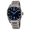 Lotus Men's Steel Watch Black Dial Blue Index - LOTUS - Watch - Men - Steel - Black - Blue