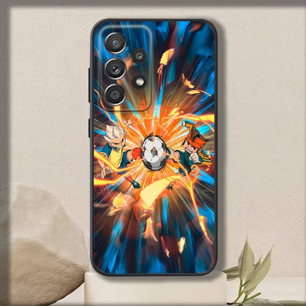 Чехол для телефона Аниме I-InazumaS Elevens для Samsung S 25,24,23,22,30,21,10,9,Ultra,Plus,Lite,FE,4,5 G Мягкий Черный Чехол