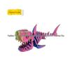 3D Printed Movable Shark Skeleton Toy Model Craft Figure Gift for Kids