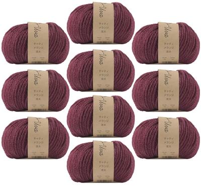 Пряжа Knitworm Wool 1 Chatty Medium 25г Шерстяная пряжа, мотки, меланж, вес, (приблизительно. 46 м), 60% акрил, 40% (10. Пламя)