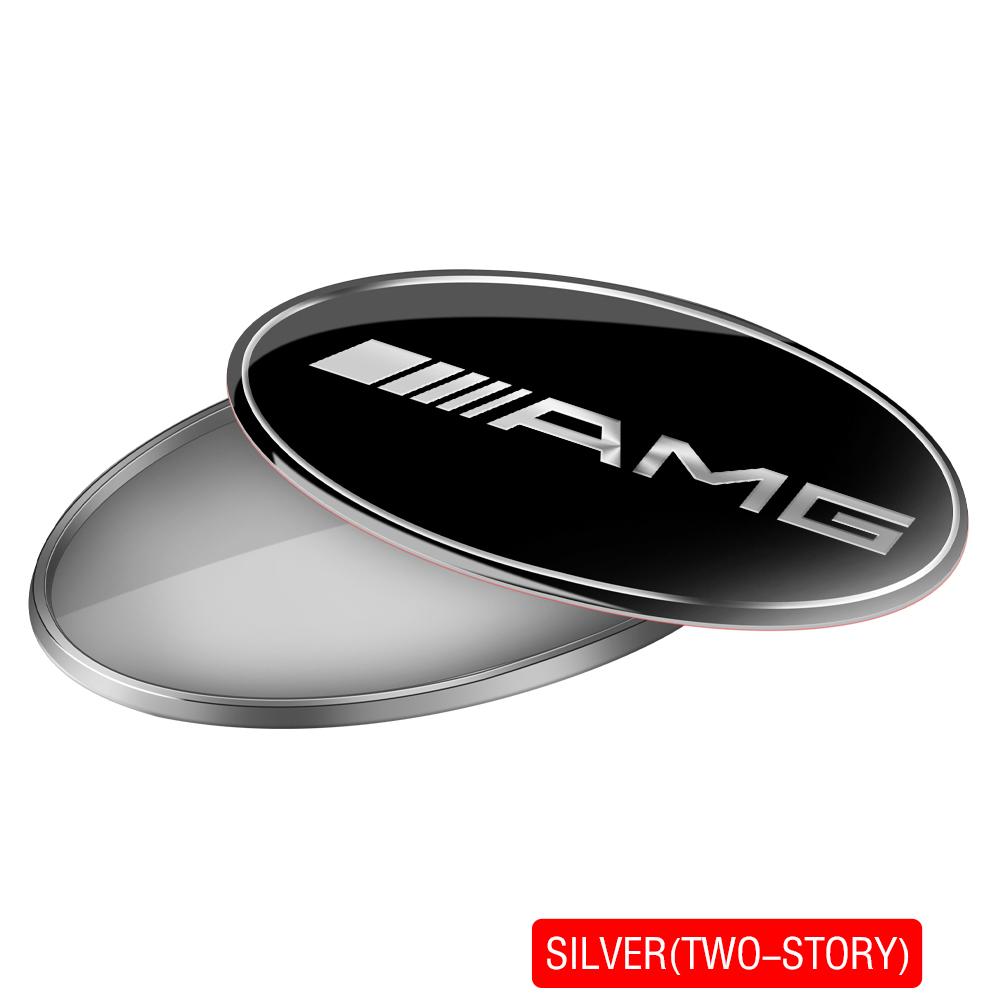 MITV3 Car Door Side Aluminum Emblem Rearview Mirror Trunk Stickers For Mercedes Benz AMG W212 W204 W211 W213 W210 W124 C180 C200 C300