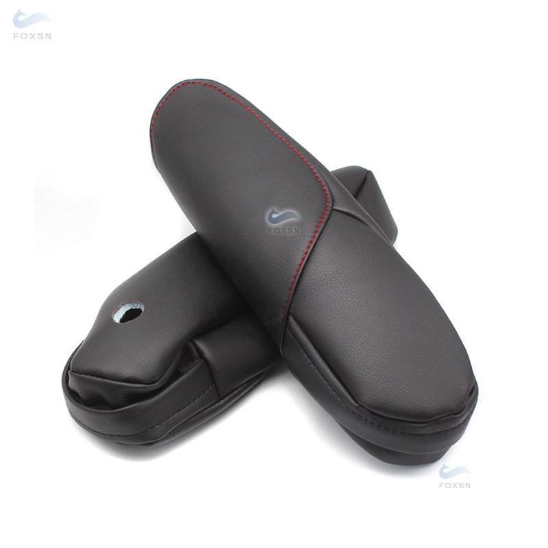 For Honda CRV 2007 2008 2009 PU Leather with Sponge Driver & Passenger Side Seat Armrest Handle Cover Protection Trim