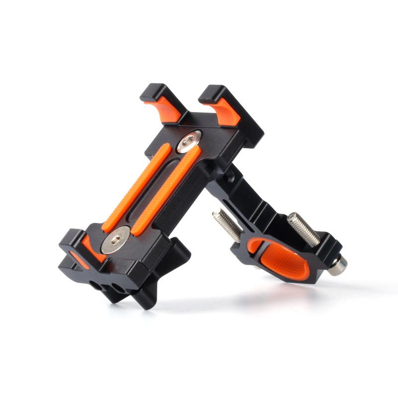 Мотоциклетный держатель для телефона из алюминиевого сплава, нескользящее крепление для велосипеда, GPS, универсальный зажим, аксессуары для велосипеда