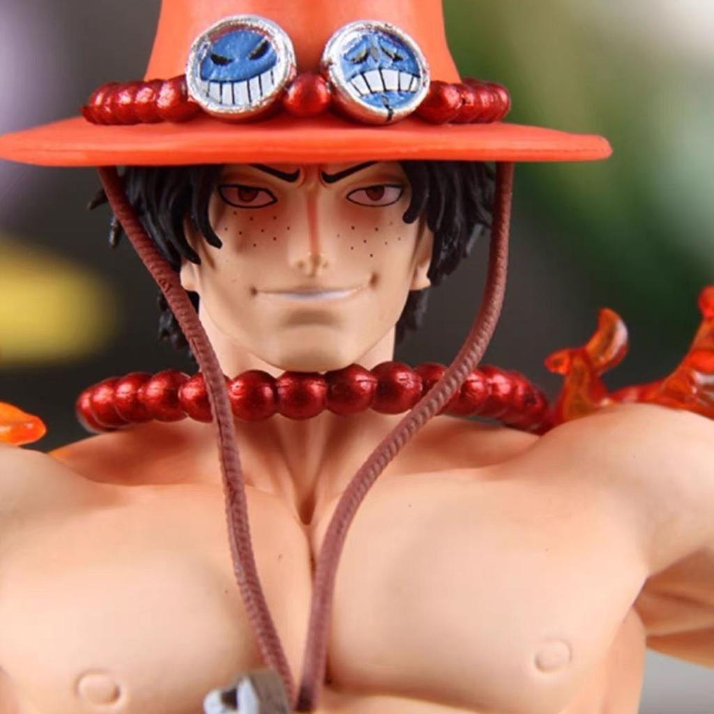 [Full Payment] LX Extendable Arm Ace 'Back View' Ace Universe One Piece Resonance GK Figure Statue Model