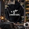 Настенный гобелен с принтом Linkin Park, тканевое панно для гостиной, спальни, домашнего декора
