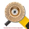 1/3Pcs Carbon Steel Wood Polishing Wheel Abrasive Tool Angle Grinder Disc Wood Grinding Wheel