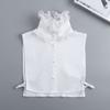 Ruffles Stand Shoulder Fake Collar Ladies Removable Neck Shawl Wrap Shirt Detachable False Collar Clothes Accessory