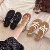 Мода 2025 Летняя Мода Комфортные Тренды Женские Сандалии Сланцы Нескользящая Резиновая Подошва