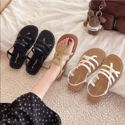 Мода 2025 Летняя Мода Комфортные Тренды Женские Сандалии Сланцы Нескользящая Резиновая Подошва