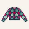 Be Heart Jacquard Cardigan Okifecg003d 731