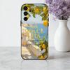 S-Морской вид S-Пейзаж Вино L-Лимон Чехол для телефона Для Samsung Galaxy A73,A72,A71,A70,A53,A52,A51,Другие Мягкий черный корпус