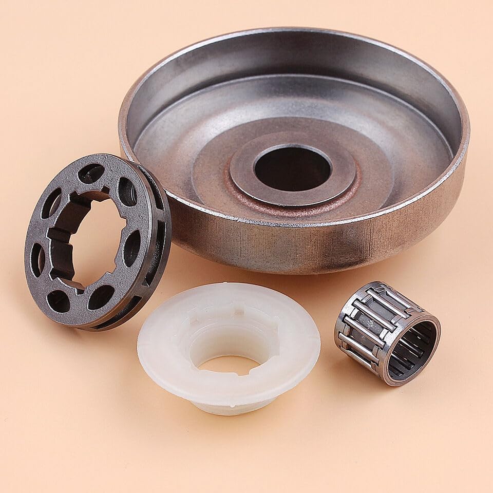 Подшипник звездочки барабана сцепления 3/8" подходит для бензопилы Husqvarna 445 450 E, комплект червячной передачи