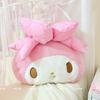 Мультяшные плюшевые игрушки My Melody Милые набивные аниме Кавайные плюшевые игрушки Подушка для спины Подголовник Автомобильные аксессуары Чехол на ремень безопасности