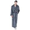 European & American Style Thick Flannel Bathrobe Pajamas for Autumn & Winter