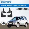 4Pcs Mud Flaps Splash Guards For Model Toyota RAV4 2000 01 02 03 04- 2005 Front and Rear Mudguards Car Styling Auto Acce
