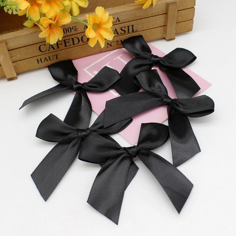 20/50pcs Ribbon Bow Craft Bow Pink White Blue Floral Gift Tie DIY Christmas Party Decoration Strikjes Decoratie Moños Navideños