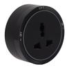 Electrical Outlet Track Socket Black Horizontal Removable Electrical Wall Extension Outlets Adapter
