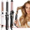 Автоматическая плойка для волос ЖК-дисплей Регулируемая температура Быстрый нагрев Портативная для путешествий