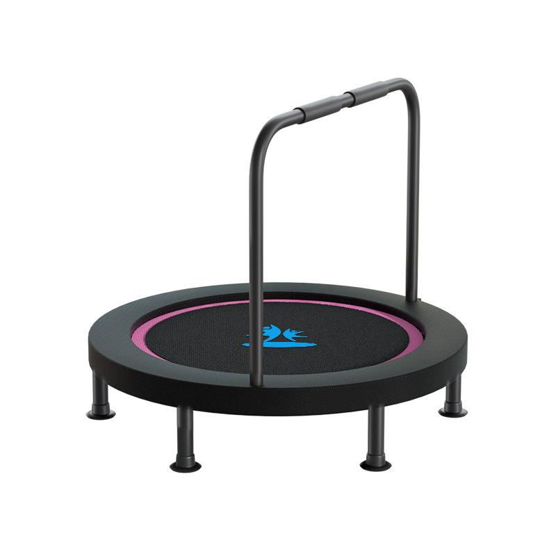 Батут для помещений Маленький батут Тренажерный зал Упражнение Потеря веса Домашний детский батут Кровать для всей семьи Складной батут